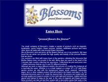 Tablet Screenshot of coblossoms.com
